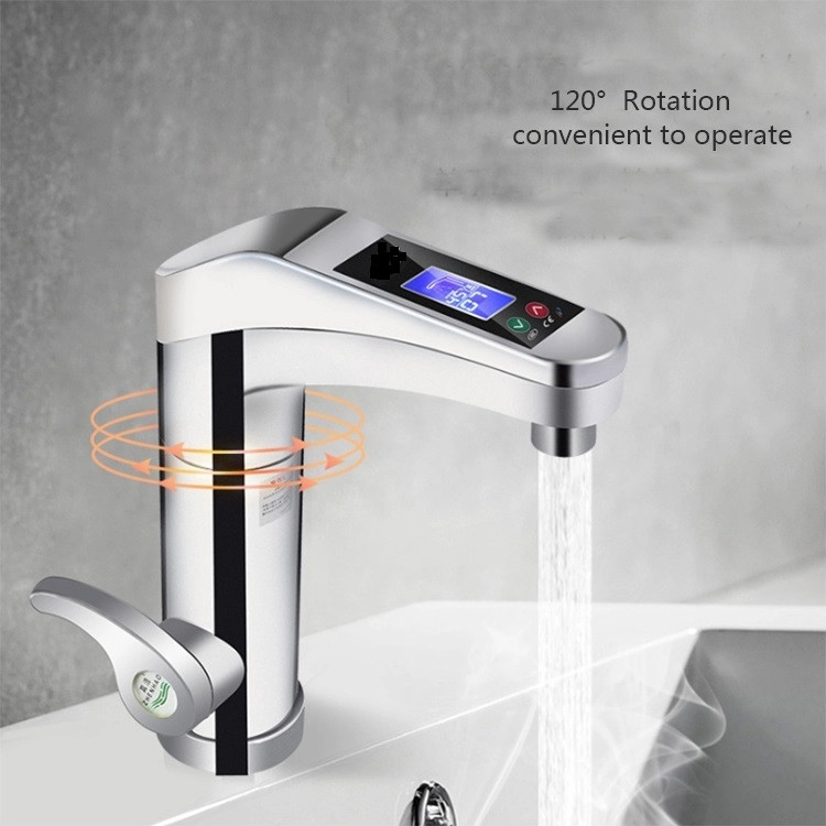 220V Electric Hand Wash Tap 7 Gears Multifunction Instant Geyser Tap For Kitchen