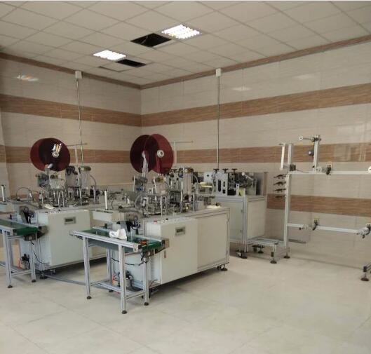 Three Layers High Speed Earloop Mask Making Machine