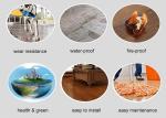 European Style Luxury Vinyl Spc Flooring Tiles Wood Look Super Wear Resistant