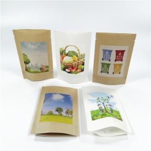 Quality Kraft Paper MOPP VMPET Stand Up Bags 18x26cm wholesale