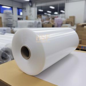 Quality 85 Micron White Mono Oriented Polypropylene Film For Tapes Labels wholesale