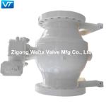 18" A216 WCB Ball Valve Class 600 NACE MR-01-75 Automatic Pressure Releasing