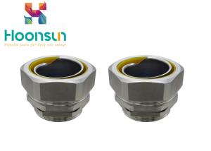 Quality DPJ SS304 / SS316L Pipe Metal Hose Fittings IP65 Waterproof With Stainless wholesale