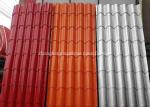 Roof Glazed Tile Roll Forming Machine 4 + 4kw With 0.3 - 0.6mm Thickness