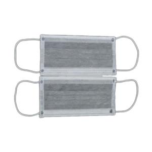 Quality Four Layers Activated Carbon Mask Grey Black Disposable Non Woven Face Mask wholesale