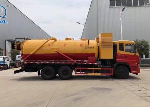 Quality 6x4 16m3 Cleaning Sewage Suction Truck Rustproof wholesale