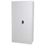 Swing Door Steel Cupboard 1850*900*450 Light Grey RAL7035 Knock Down Metal