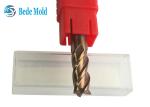 HRC55° Special CNC End Mill Cutter 4 Flutes Carbide Steel 1200℃ Usage Temperatur