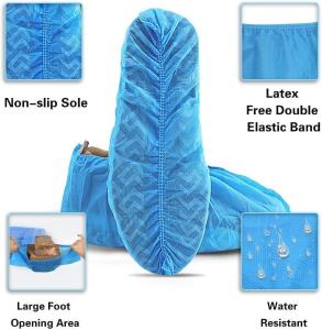 Quality Waterproof Disposable Boot Shoe Cover CE Certified Durable Non-Slip Non-Skid 2-30g wholesale