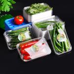 Rectangle PP PET Blister Disposable Vegetable Trays