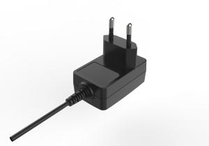 China EU Plug 12V DC 1amp Power Supply , CE TP Link Router Power Adapter 12V on sale
