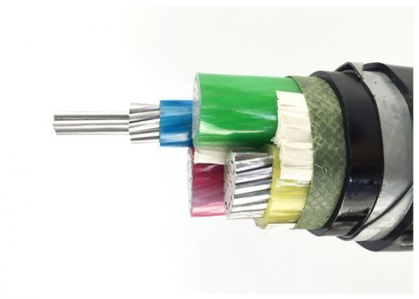 Low voltage 1 Core 5 Cores XLPE Electrical Cable 600V Steel Wire Armoured Xlpe