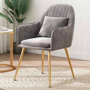 Quality Modern Gray Upholstered Dining Chairs OEM ODM Upholstered Kitchen Chairs wholesale