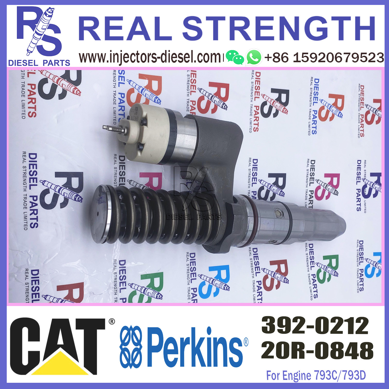 392-0212 392-0220 For Caterpillar injector 3506 3508 3512 3516 3524 Engine 392-0211 20R-0848
