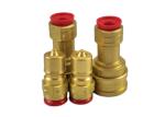 CNC Machining 3/8 Inch Brass Male Quick Connector