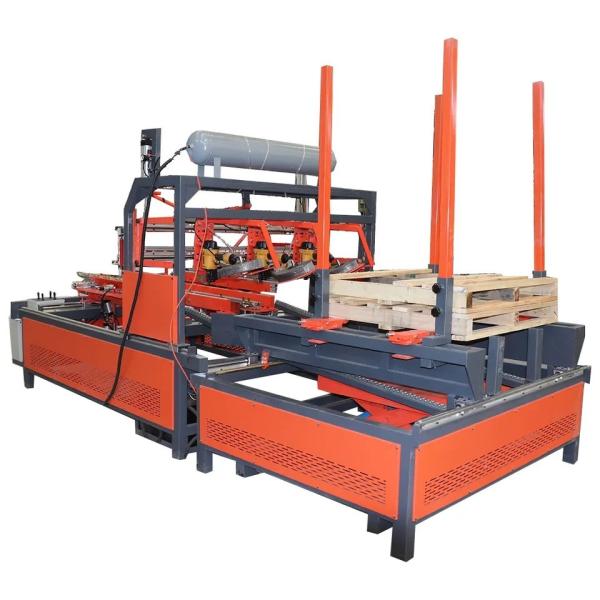 Semi Automatic Pallet Nailing Machine, nailing machine for wooden pallet,