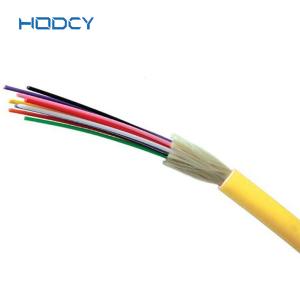 Quality OS2 SingleMode Indoor Fiber Optic Cable GJFJV 1-12cores Loose Tube Structure wholesale