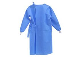Quality Medical SMS Disposable Surgeon Gown Tie On Style Against Liquid Eco Friendly wholesale