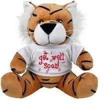 Quality Brown Tiger With T Shirt Soft Toy Plush Toy wholesale