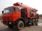 Truck mounted drilling rig with drilling depth 300 meters