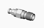 Straight Female Stainless Steel RF Connector for CXN3506/MF108A Cable Plating
