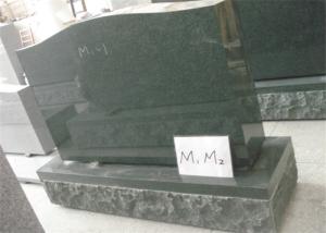 Quality Traditional Gravestones And Monuments , Upright Granite Headstones For Graves wholesale