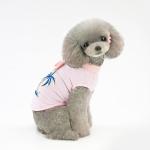 Hawaiian Aloha Coconut Tree Embroidery Small Animal Dog clothes