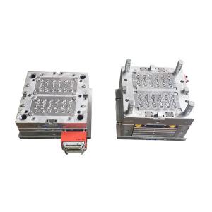 Quality 24cavity 24/410 Custom Injection Mold Steel ASSABS136 Flip Top Cap Mold wholesale