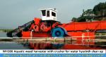 Stainless Wh300 Aquatic Weed Barge For Floating Garbage Transportation