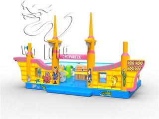 new design hot sale Pirate ship inflatable bouncer