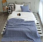 Soft Microfiber Quilt Blanket Double Bed Blankets For Winter Non Irritating