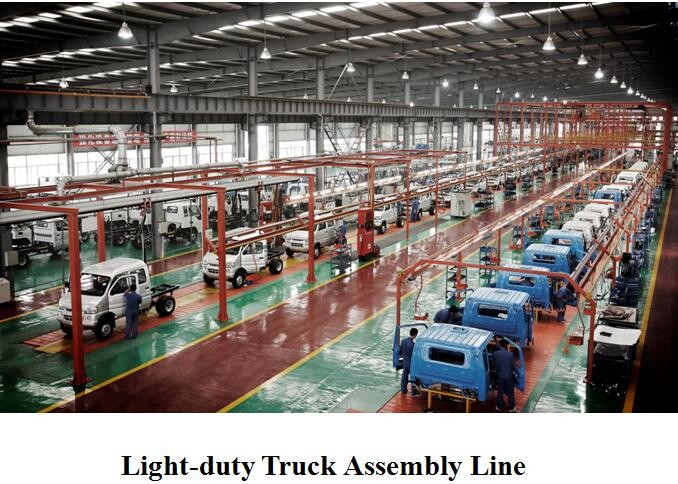 Light Duty Pickup Truck Assembly Line , Cargo Transport Truck Production Factory,Auto Assembly Plant Investment
