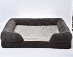 Waterproof Lining Large Luxury Orthopedic Dog Bed Sofa couch With Removable