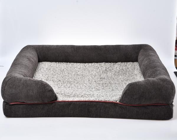 Waterproof Lining Large Luxury Orthopedic Dog Bed Sofa couch With Removable