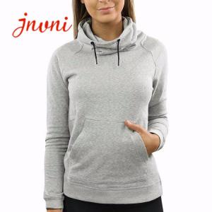 Quality French Terry Long Sleeve Pullover Sweatshirt Kangroo Pocket wholesale