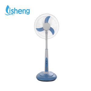 Quality Plastic AC / DC 18 Inch Stand Fan low noise With Led Lights wholesale