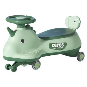 Quality Anti-Rollover Flash Wheel Swing Ride On Scooter Car for Kids Carton Size 69*25*32cm wholesale