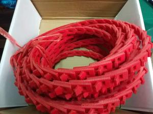 Quality Polyurethane Twist V Belt , Adjustable Length Drive Belt Long Using Life wholesale