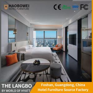 Quality Hotel's Aesthetics With Modern Double Bedroom Furniture Set From Foshan wholesale