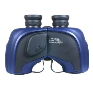 Quality 7x Magnification 7x50 Water Resistant Binoculars Marine Digital Compass wholesale
