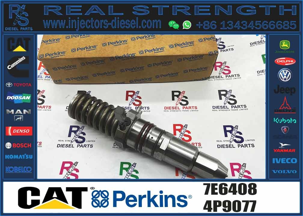 Diesel Fuel Injector 7E6408 4P-9076 4P-9077 7E-3383 7C-0345 7C-4175 OR-3051 7E-9983 9Y-4544