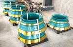 High manganese steel cone crusher mantle with high wear resistance manufacturer
