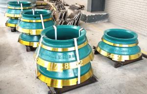 Quality High manganese steel cone crusher mantle with high wear resistance manufacturer wholesale