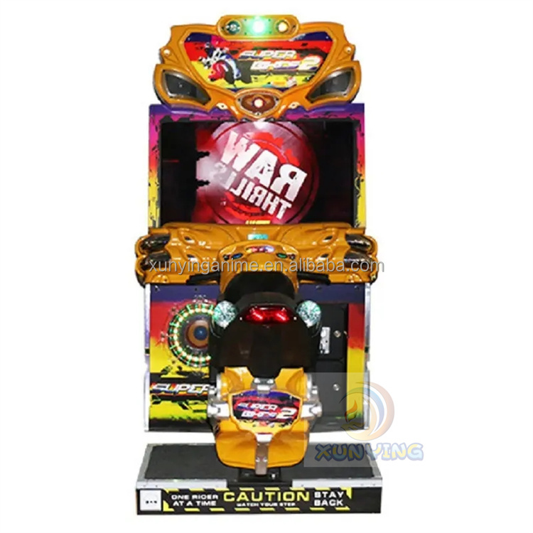 Experience the Thrill of Racing with our US PLUG Car Racing Simulator Game Machine