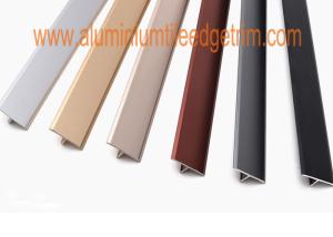 Quality Extrusion Aluminium Floor Trims T Shaped 20mm Width Floor Decoration Lines wholesale