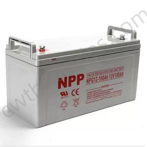 Quality RV Storage Solar Batteries Rechargeable Gel Deep Cycle NPG12-100Ah 12V wholesale