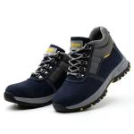Genuine Leather Suede Steel Toe Shoes S3 Sport Style Safety Shoes Industrial