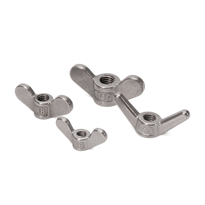 ANSI/ASME Standard Alloy Steel Stainless Steel Butterfly Wing Nut DIN315 Galvanized Finish for Retail Industry