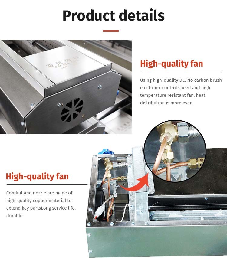 350W Outdoor Mobile Food Tricycle Bbq Vending Cart