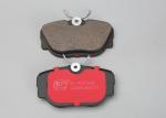 Red Woven 98735293901 Auto Brake Pads For High End Passenger Car